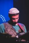 Pablo Aguste playing bass