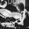 Koleby Royston playing drums at Theo Croker concert