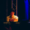 Takahiro Izumikawa playing with knobs of his keyboard